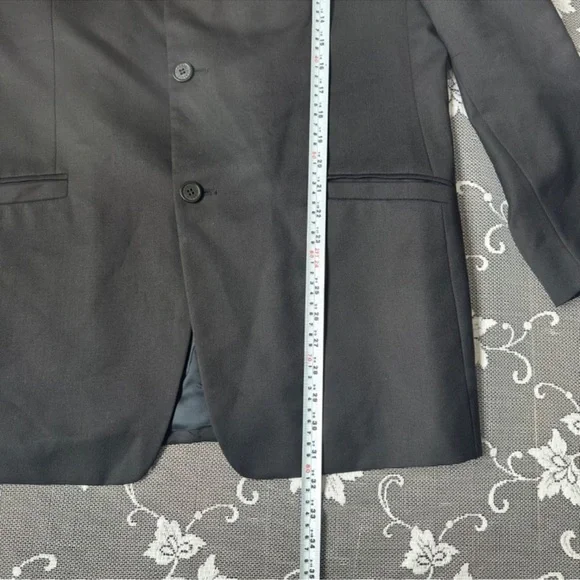 Versace Classic Black Wool Blazer Size 52